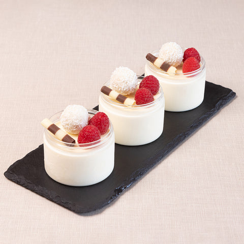 Coconut Raspberry Mousse