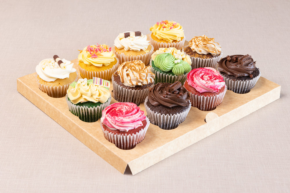 12 Assorted Cupcakes
