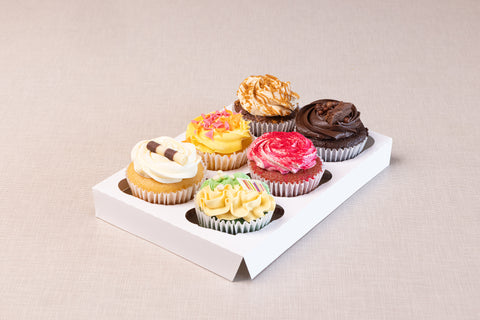 6 Assorted Cupcakes