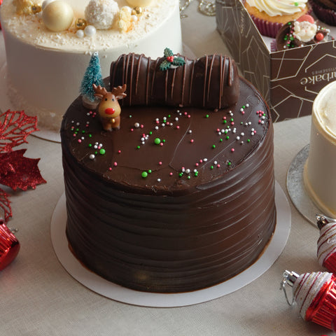 6" Festive Fudge Cake – Limited Edition