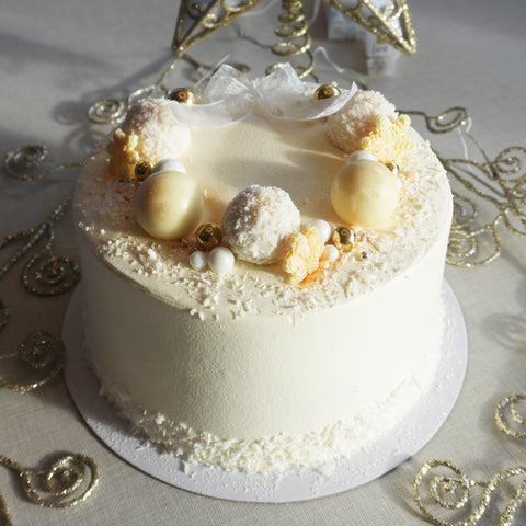 6" Festive Fresh Cream Cake – Limited Edition
