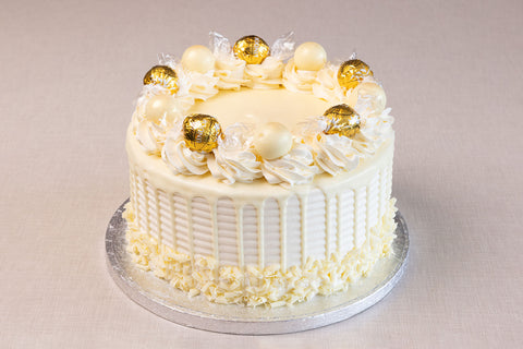 Lindor White Chocolate Cream Cake