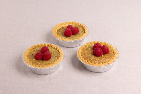 Pistachio and Raspberry Frangipane Dessert