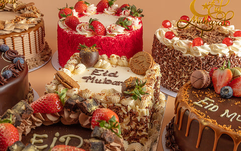 Eid Mubarak Cakes Banner