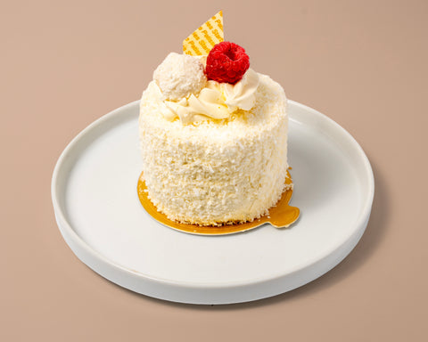Coconut Raspberry Mousse