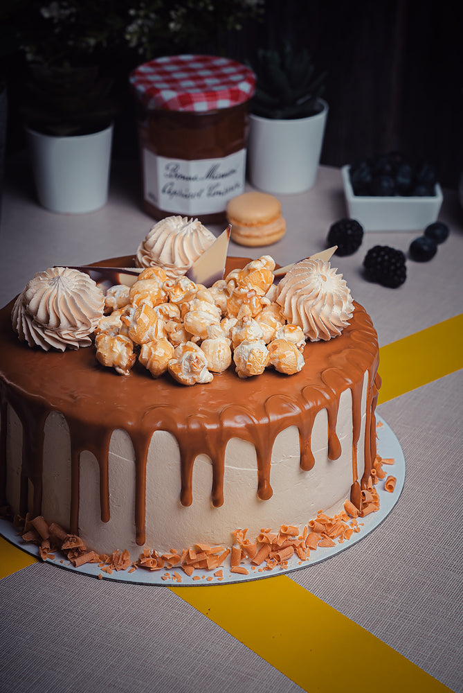 Toffee Popcorn Cake - Starbake Patisseries