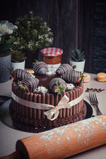 Milk Chocolate Finger Mousse Cake - Starbake Patisseries