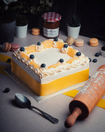 Fresh Cream Cake With Pineapples - Starbake Patisseries