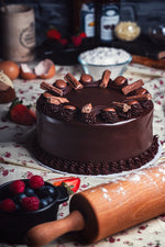 Chocolate Mousse Cake With Flake - Starbake Patisseries