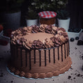 Chocolate mousse drip cake - Starbake Patisseries