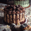 6" Loaded Brownie Drip Cake